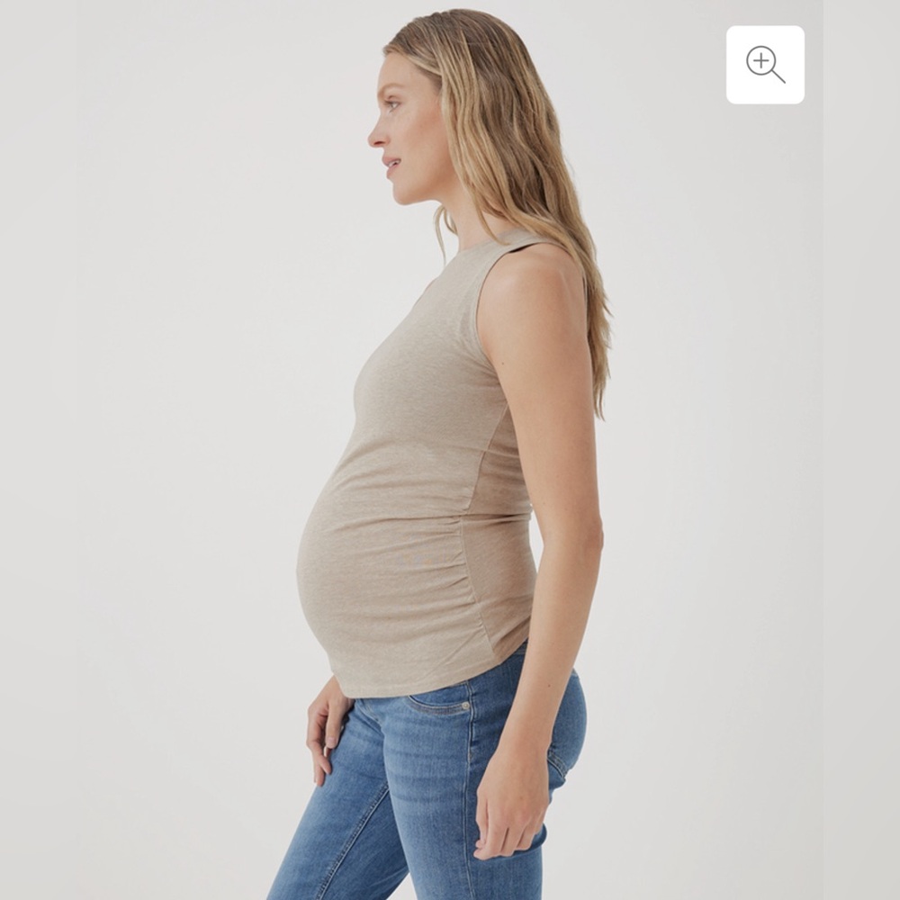 Pact Maternity Everyday Tank -  S